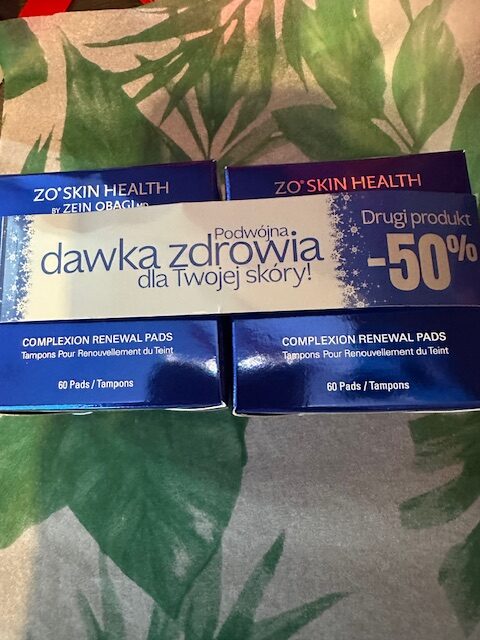 ZO Skin Health Complexion Renewal Pads 2 opakowania Promocja!